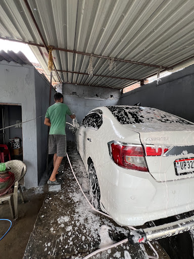 Car bike washing station