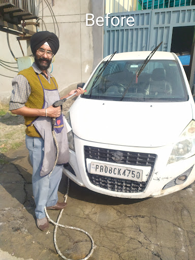Saini's Door Step Car Washing- Car Washing on Call- home car washing in Ludhiana