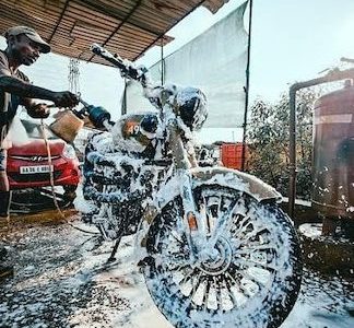 the bike car wash lab